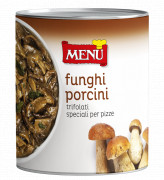 Porcini trifolati speciali per pizze (Cèpes sautés à l'ail et au persil pour pizzas)