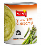 Grancrema di asparagi (Grancrema mit Spargeln)