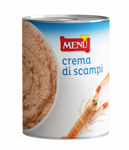 Crema di scampi (Crème de langoustines) Boîte 380 g poids net