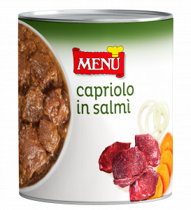 Capriolo in salmì (Civet de chevreuil) Boîte 850 g poids net