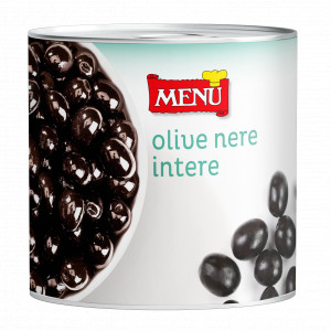 Olive nere - Black Olives Tin 2600 g nt. wt.