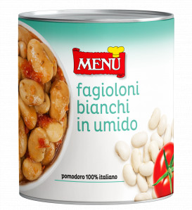 Fagioloni bianchi in umido - White Beans Tin 850 g nt. wt.