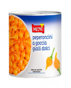 Peperoncini a goccia  gialli dolci (Pimientos lágrima amarillos dulces)