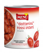 Datterini rossi interi in succo  (Tomates Datterini Rouges Entières Dans Leur Jus)