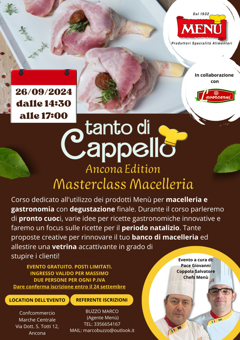 TANTO DI CAPPELLO - Ancona Edition