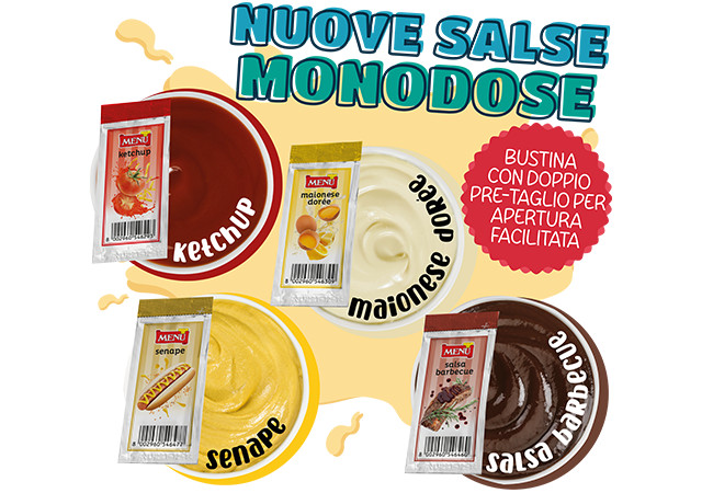 Nuevas salsas monodosis