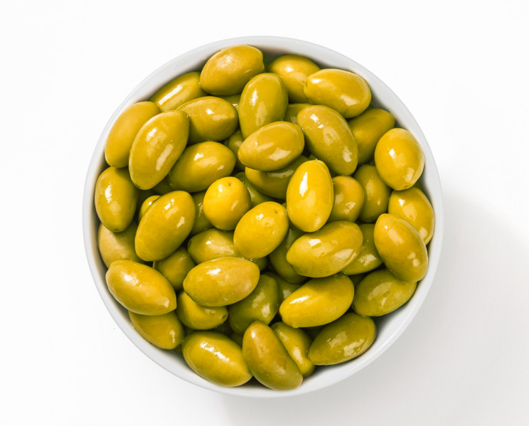 Olive „Bella di Cerignola“ (Oliven 1932 Cerignola“) Dal di srl - „Bella Produkte Menù - Alimentari Specialità - Produttori