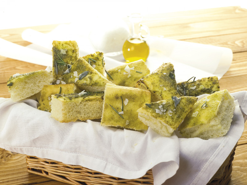 Herbs Focaccia Bites