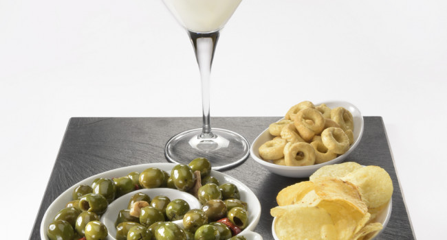 Daiquiri  with Delicious Castalvetrano Olives