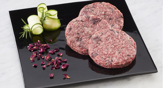 Hamburger avec chicorée et Gorgonzola