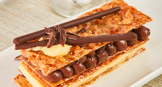 Millefeuille de croquant