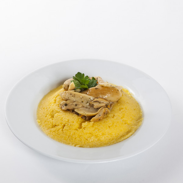 POLENTA MIT STEINPILZEN