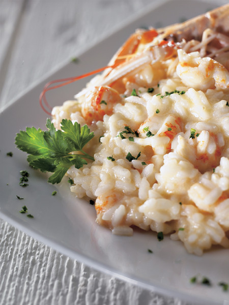 Risotto aux langoustines