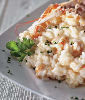 Risotto mit Kaisergranaten