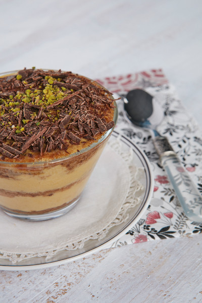 Tiramisù al pistacchio gluten free