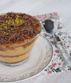 Glutenfreies Pistazien-Tiramisu